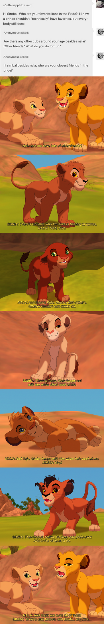 Simba 3 ask simba #3 by ManDrawsDog on DeviantArt