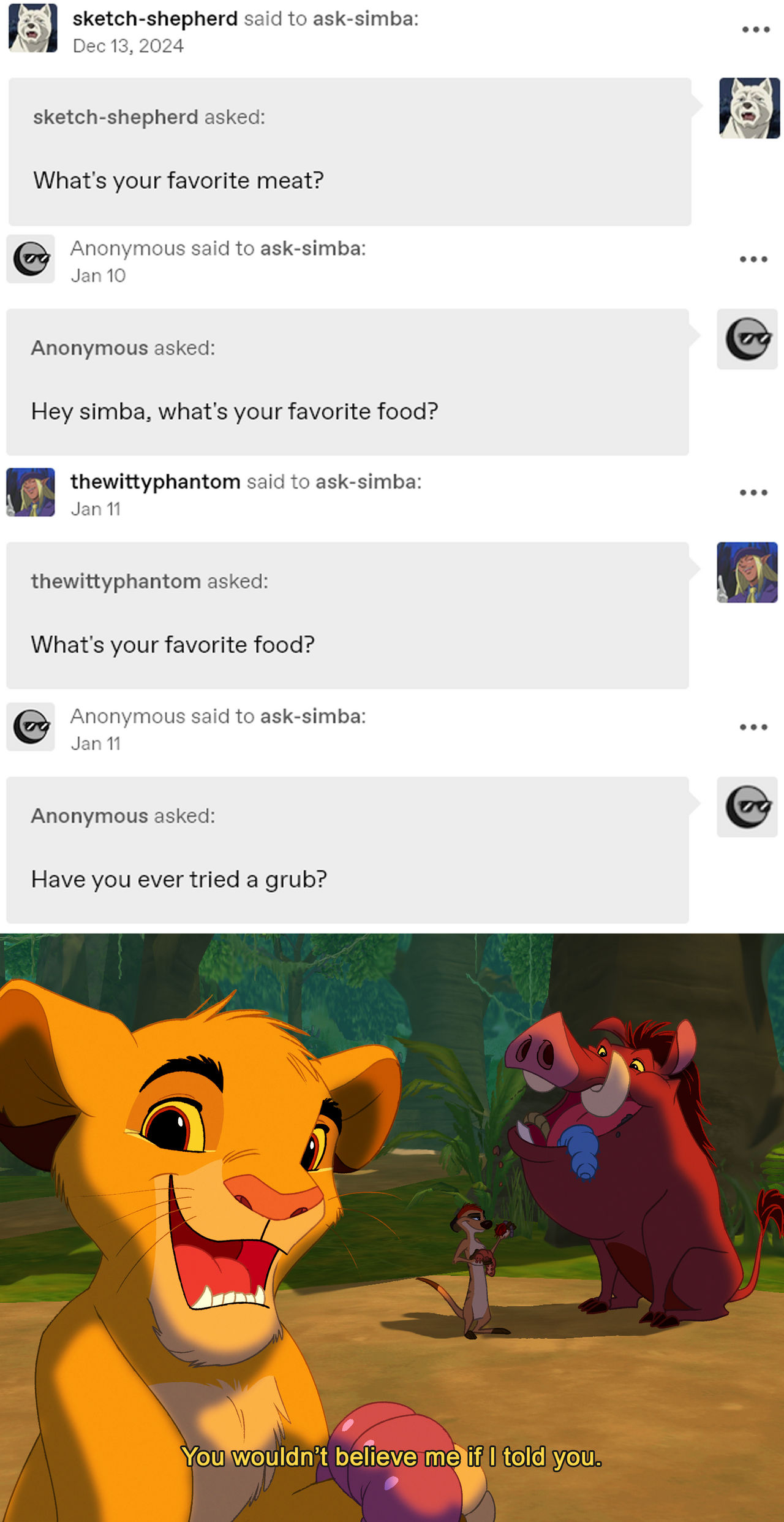 ask simba #4 by ManDrawsDog on DeviantArt
