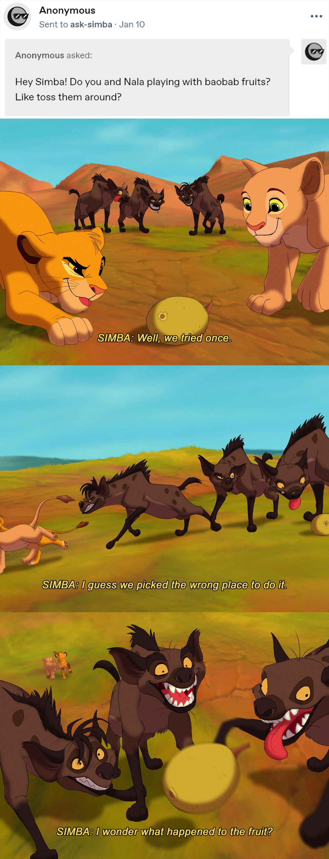 ask simba #8 by ManDrawsDog on DeviantArt