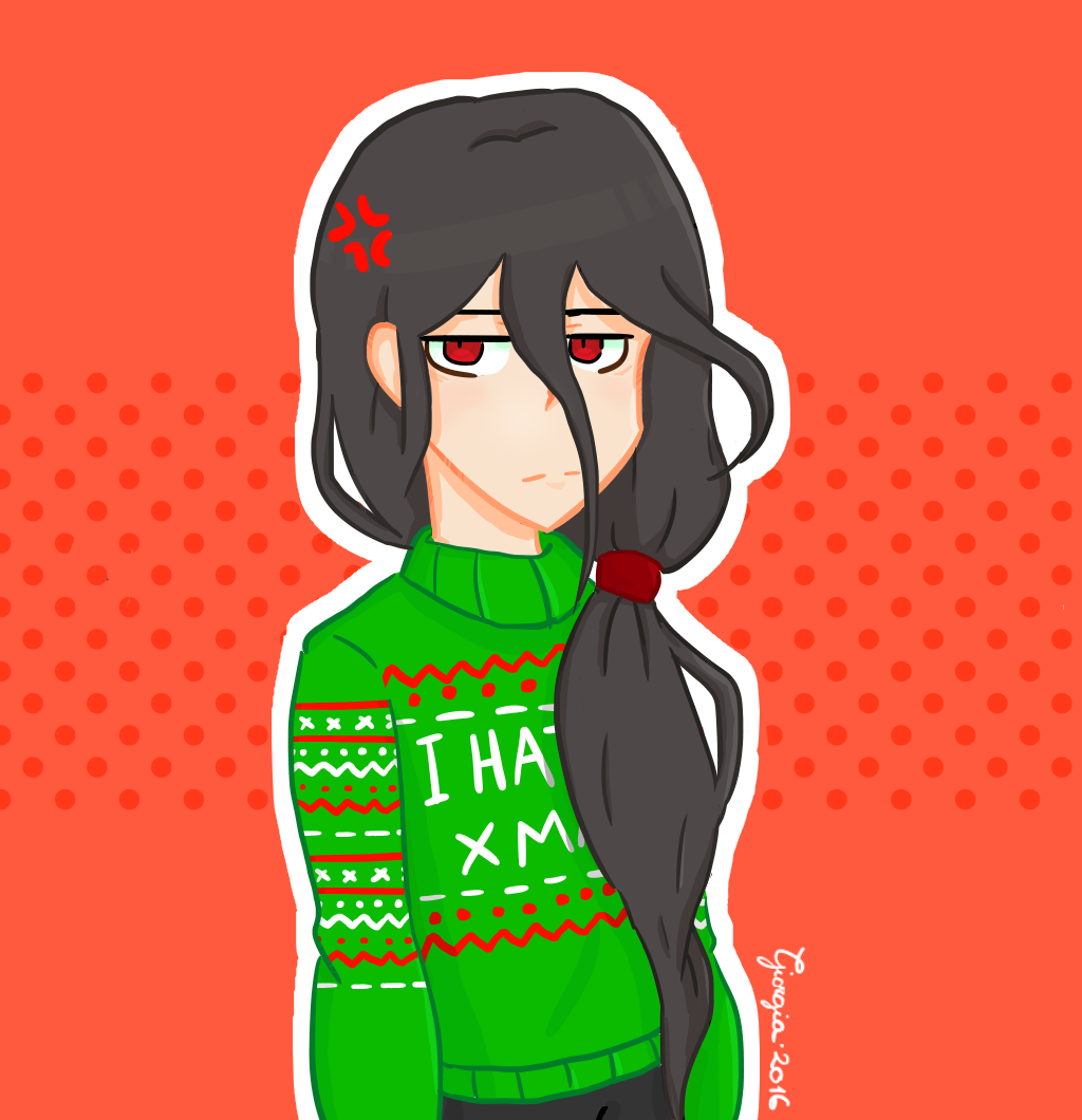 Danganronpa sales christmas sweater
