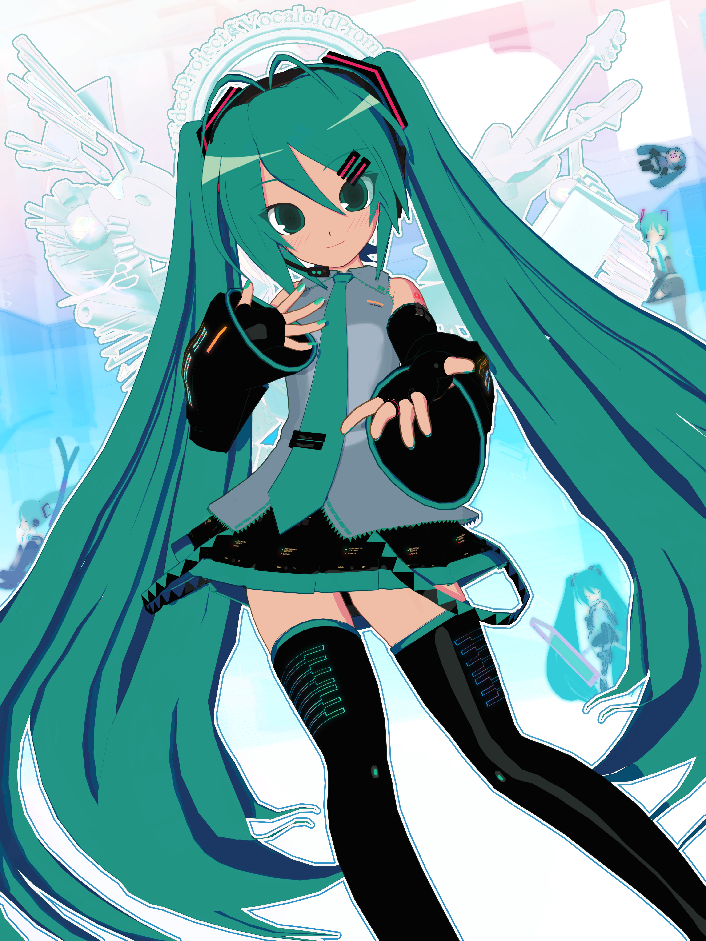 Animasa Safebooru - 2girls 3d absurdres animasa model (mikumikudance) api model ...