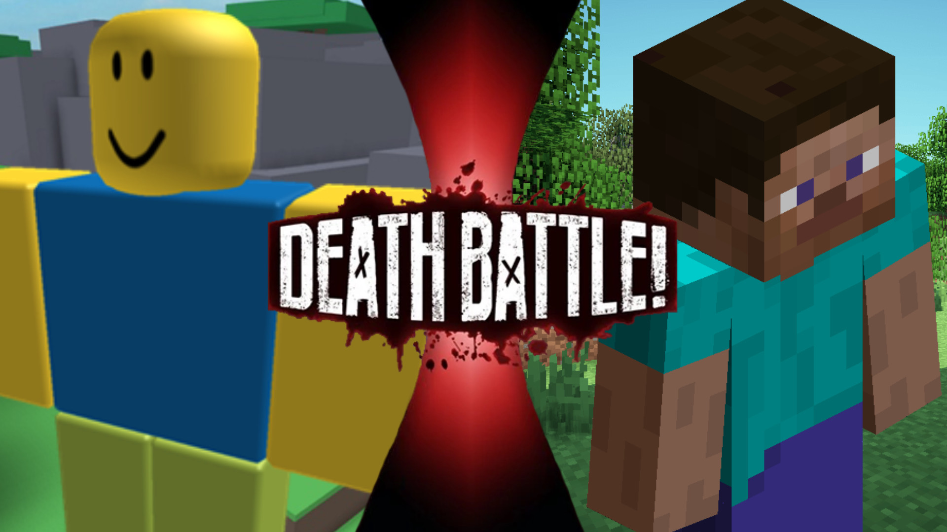 Minecraft VS Roblox - Logo Battle 