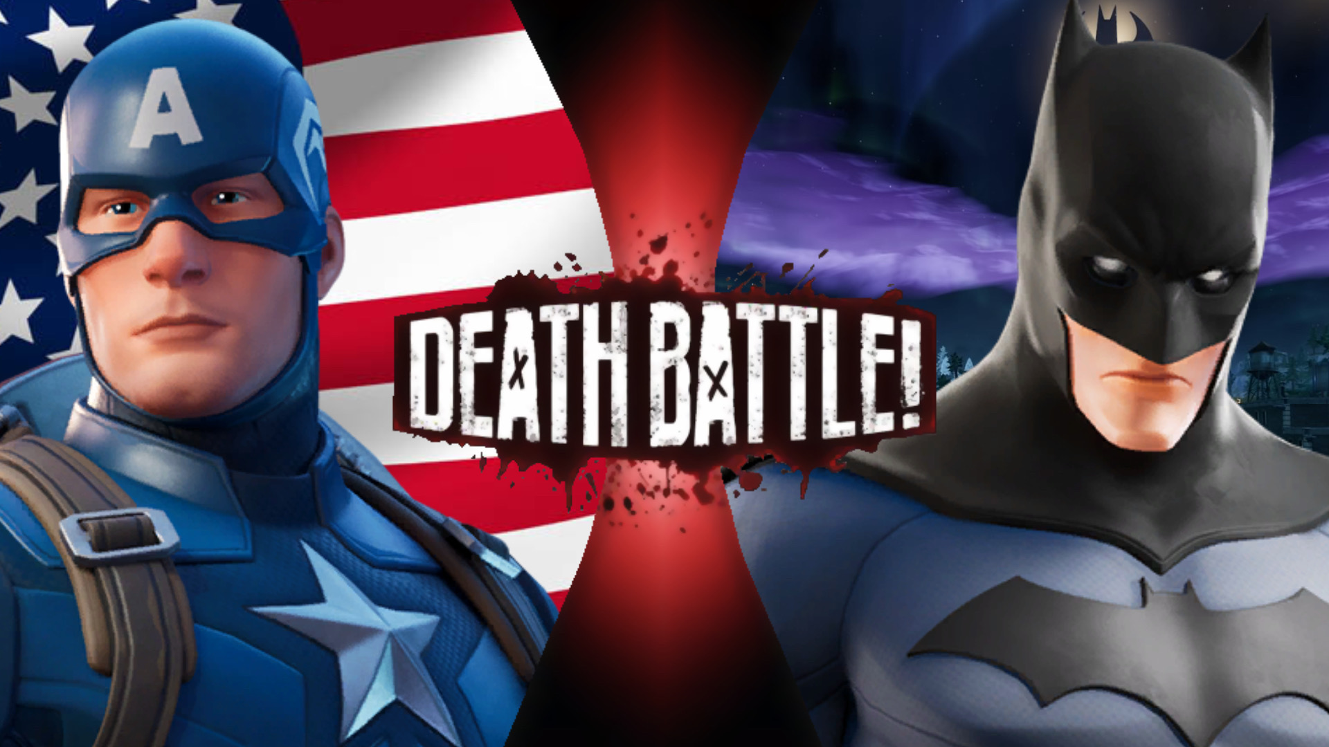 Batman VS Captain America (Fortnite Edition) by happyowo on DeviantArt