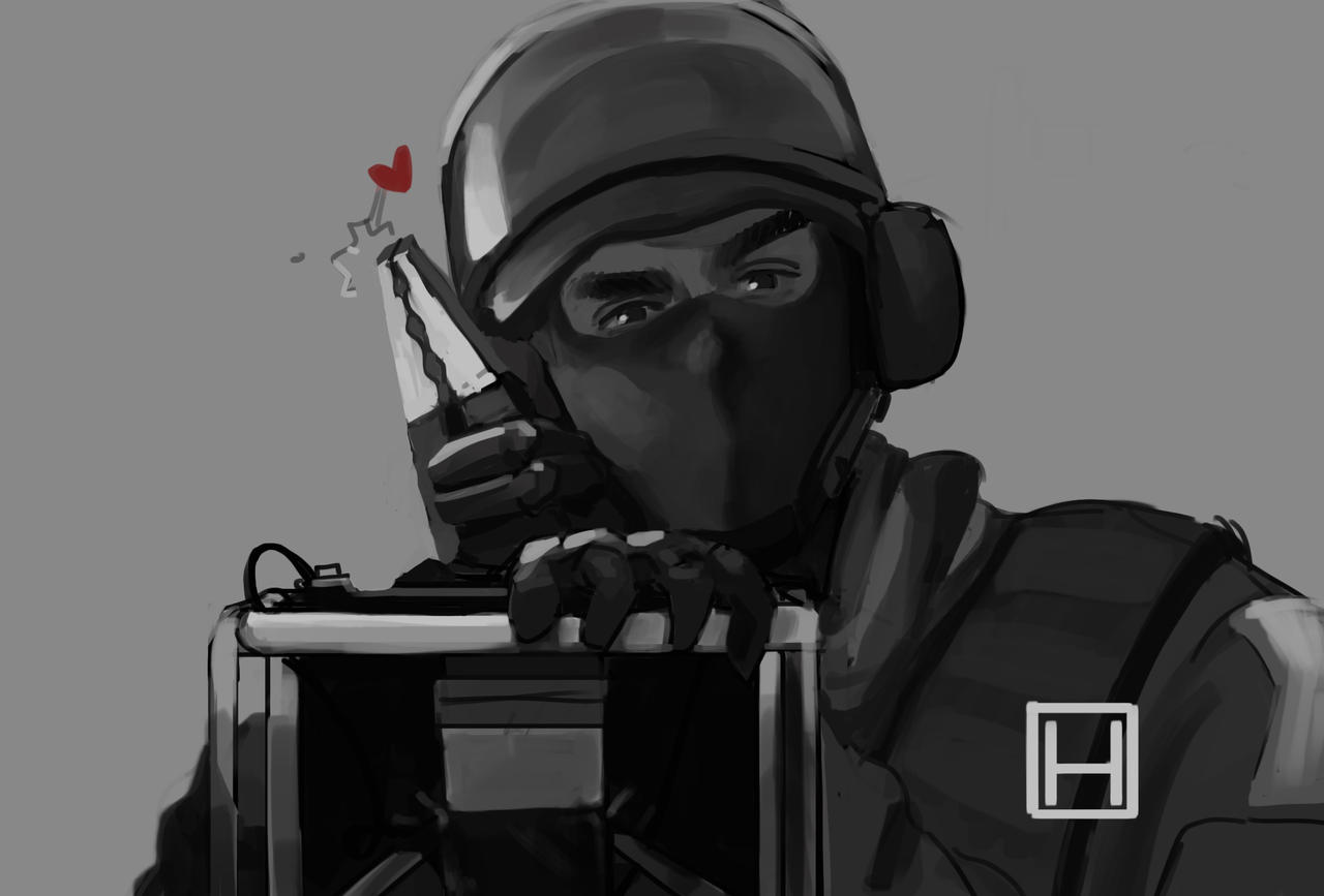 Bandit from R6S by Mushmore123 on DeviantArt