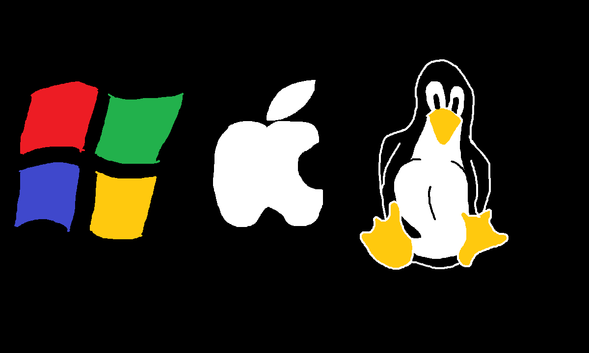 Windows Apple Linux by jurgentreep on DeviantArt