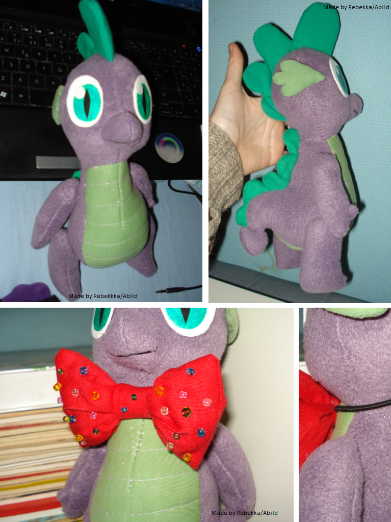 Custom Spike plush