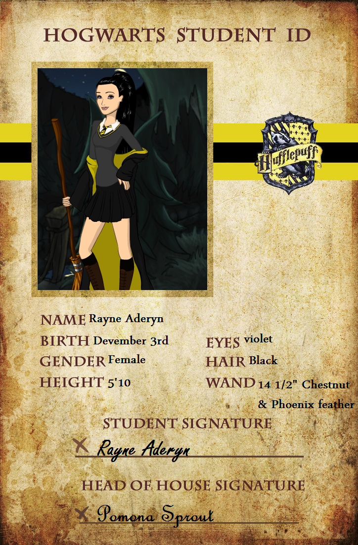 Rayne Hufflepuff ID