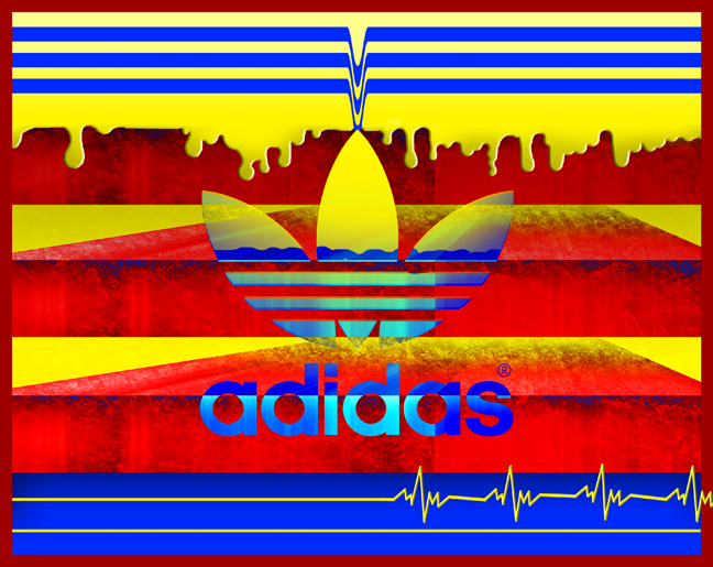 adidas stripe-it-rich