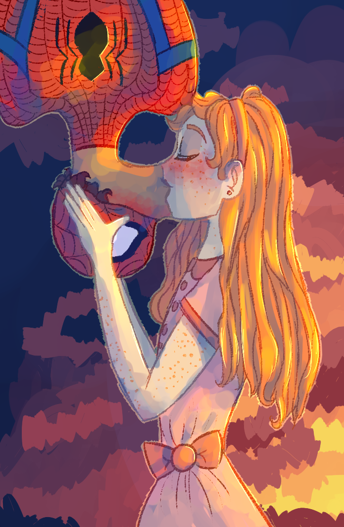 standard spiderman kiss by Yewberrydraws on DeviantArt standard spiderman kiss by Yewberrydraws on DeviantArt