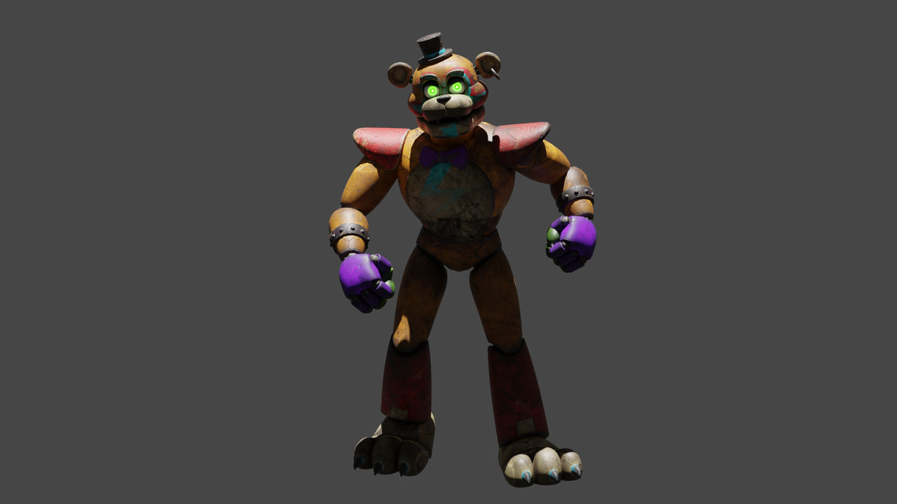 BLENDER/ freddy render. by bunboy99 on DeviantArt