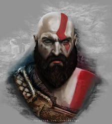 Kratos God of War 4