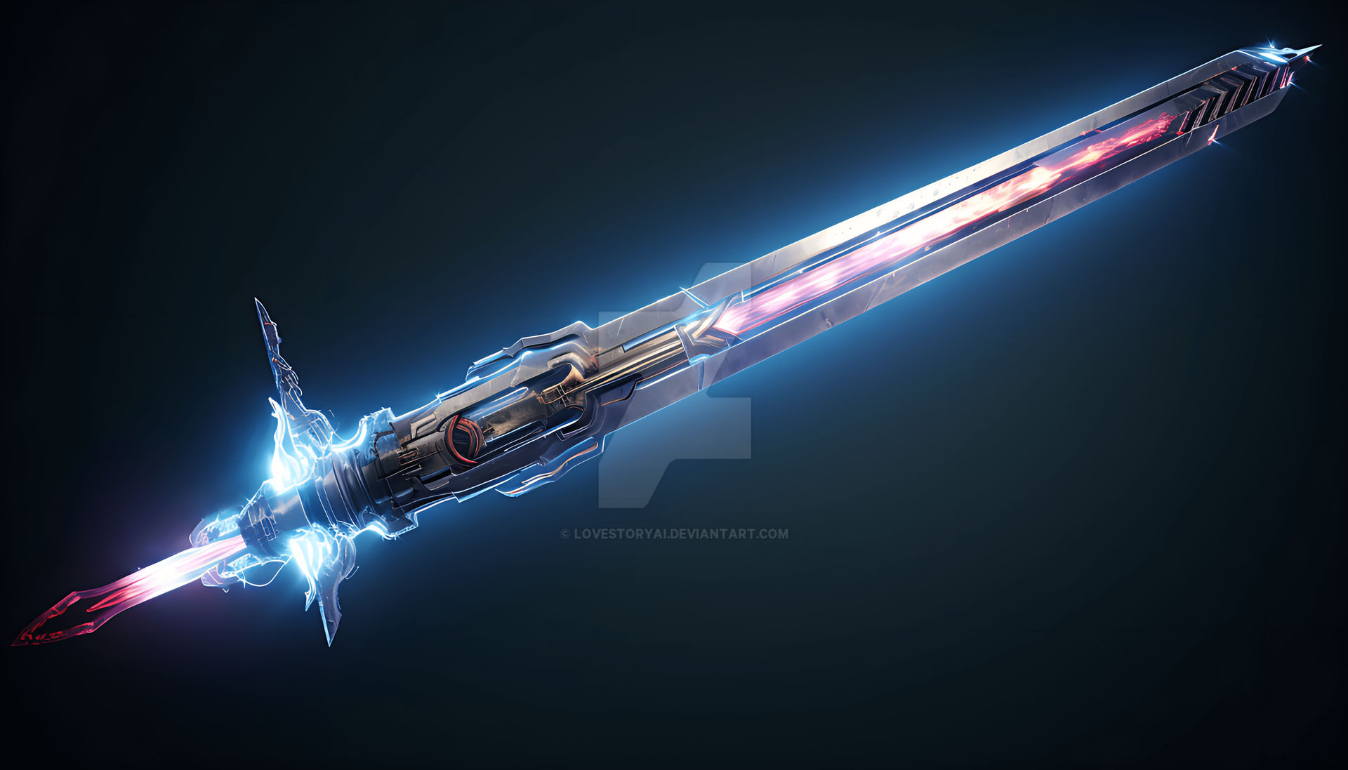 Sword Shiny Art Design 4K by Lovestoryai on DeviantArt