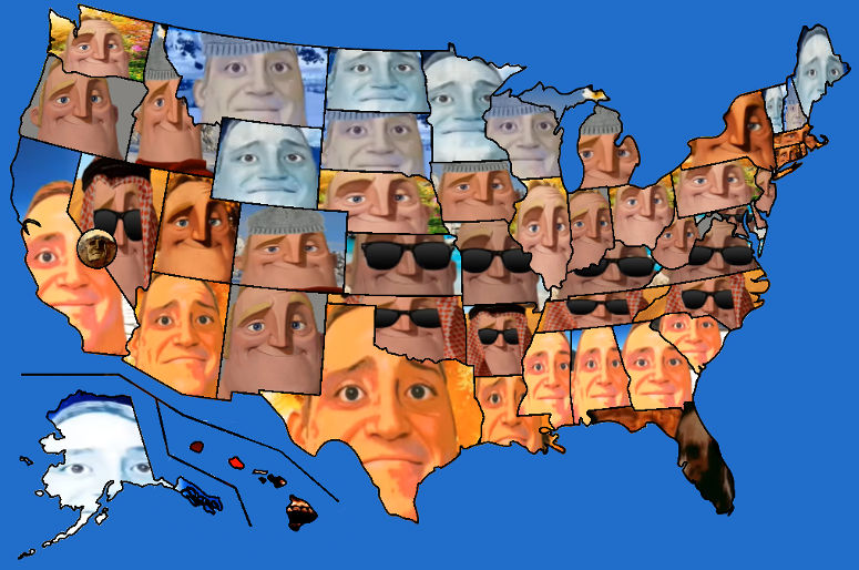 Mr Incredible Becoming Cold/Hot: United States by KingMightyOneEye on ...
