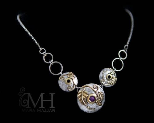 Royal Orb Wedding Necklace