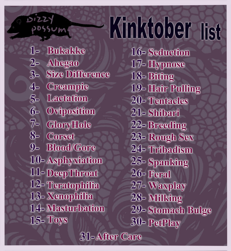 Dizzy Possum s Kinktober List By Dizzy Possum On DeviantArt dizzy-possum-s-kinktober-list-by-dizzy-possum-on-deviantart
