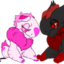 |YCH - JR love couple|Chi Chi and Vix