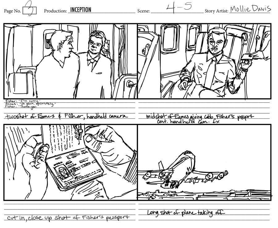 Inception Storyboard 3 by Merrydaze on DeviantArt