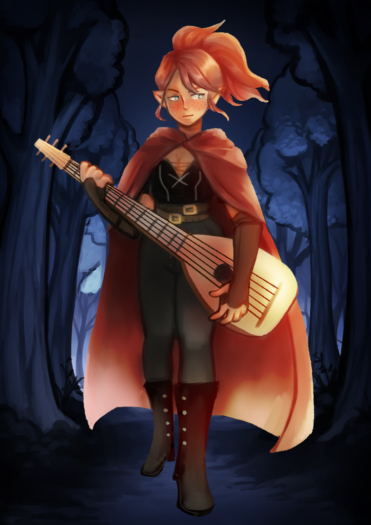 DND Commission - Erika w BG by Magikai-kai on DeviantArt