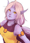 Soraka Fanart wip 2 by silyuette