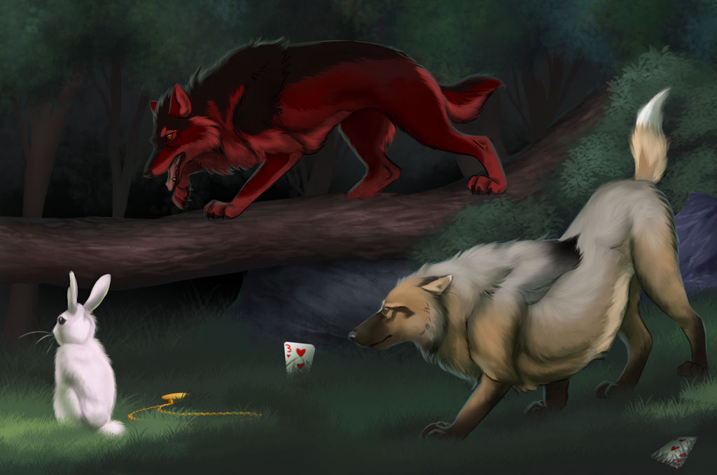 AoA: White Rabbit Hunt by SolinaBright on DeviantArt
