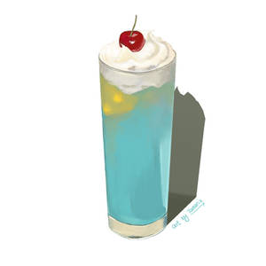 Blue Cherry Drink