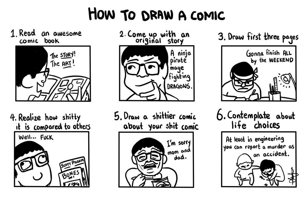 How to Draw a Comic by Keppay on DeviantArt