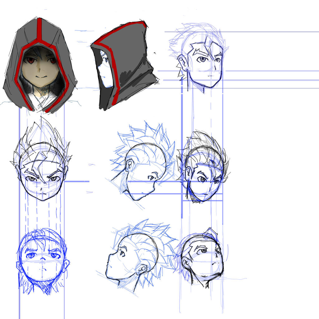 Ren Scratch Character Design by hamdie20 on DeviantArt