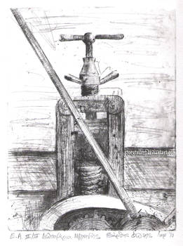 An Old Etching Press