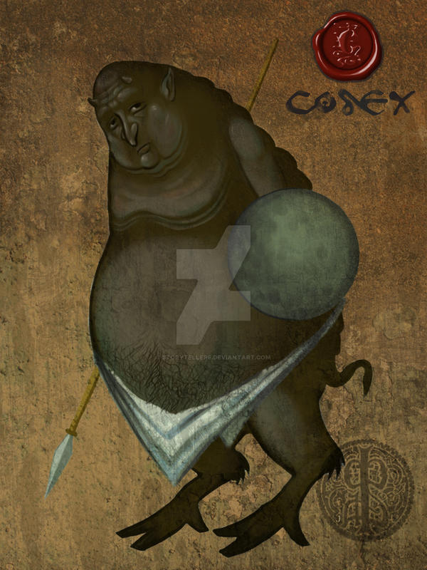 Kalikandjari with Spear