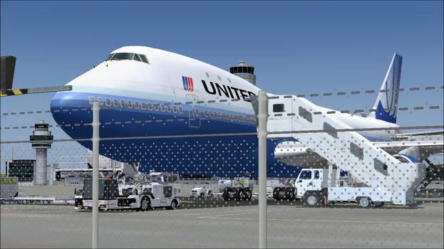 Ol' Blue: United Airlines