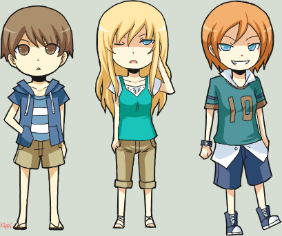 Milk -chibi lineup-