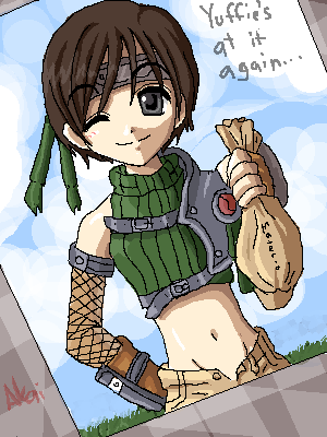 Yuffie's at it again.