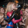 Catwoman and spidergirl in a lesbian bar 2