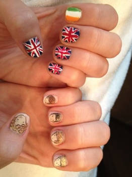 One Direction nails