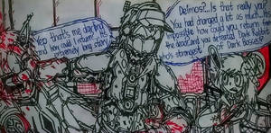 Deimos returned from the purtagory and beaten DR