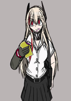 M4 SOPMOD in College Thai Student Outfit
