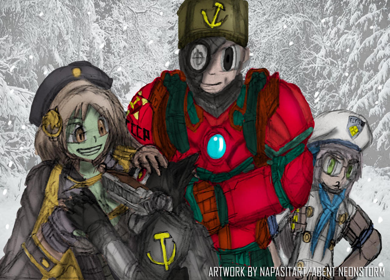 Counter Team with Soviet Heroes