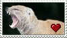 Yawning Mongoose Love Stamp