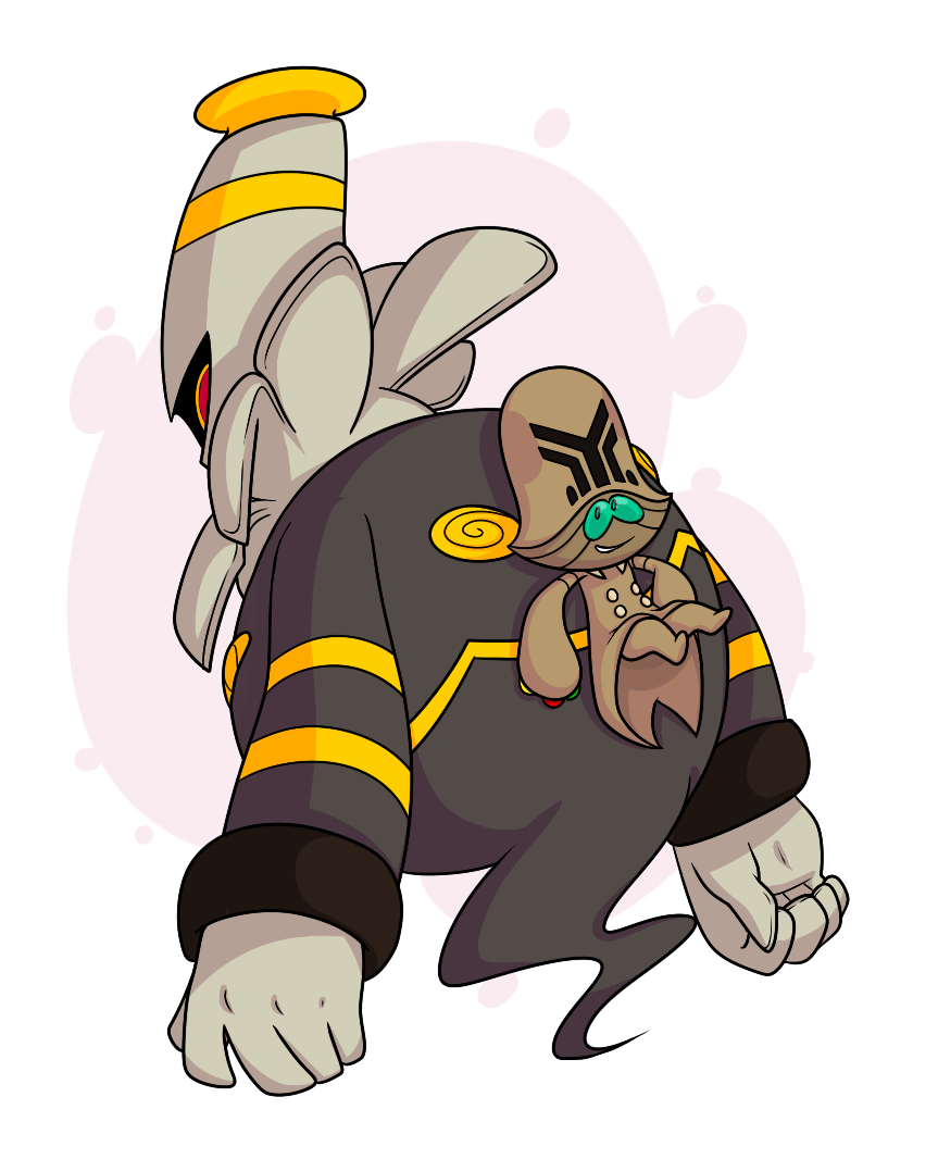 Dusknoir and Beheeyem