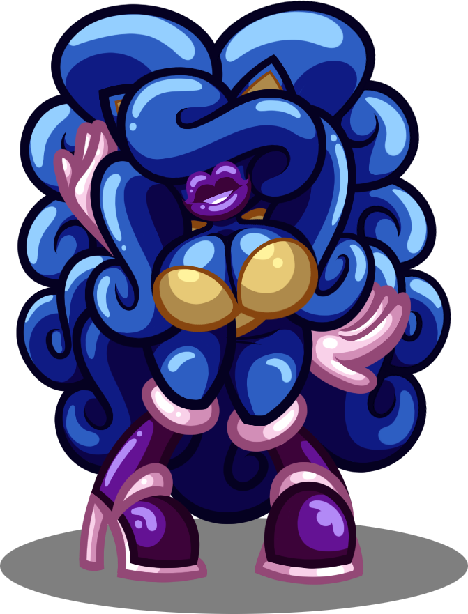 Extremely Bimbo Sonic Redrawn