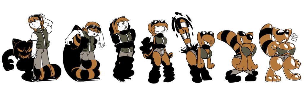 Shady Raccoon CMSN - Shady Shifty Raccoons by Frost-Lock on DeviantArt