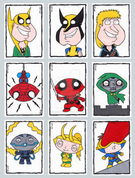 Family Guy Sketch Cards F