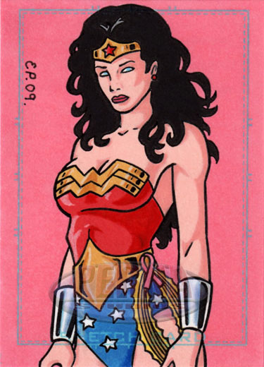 Wonder Woman Sketch Card