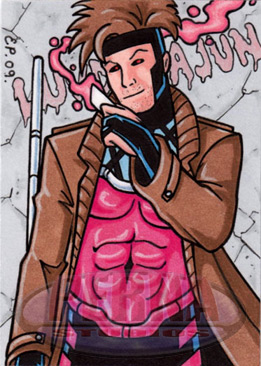 Gambit Sketch Card