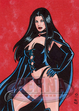 Selene Sketch Card