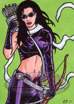 Kate Bishop Sketch Card