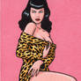 Bettie Page Sketch Card 6