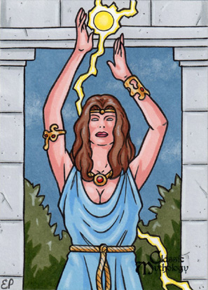 Circe Sketch Card - Classic Mythology