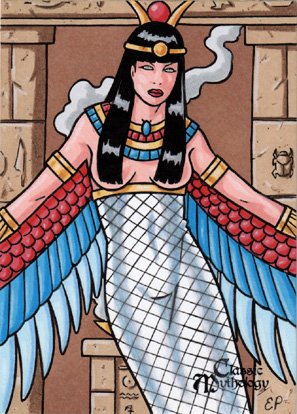 Isis Sketch Card - Classic Mythology