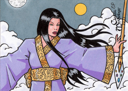 Izanami Sketch Card - Classic Mythology